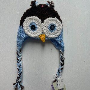Baby Crochet Owl Hat - Handmade Infant Animal Hat | Cute Newborn Gift